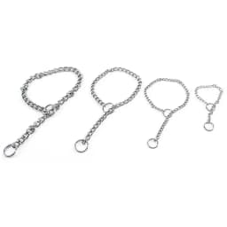 Dog Pet Training Choker Choke Chain Collar Guardian Gear All Sizes Pets Acessorios Suitable Home Pet Dog Traction Rope Supplies