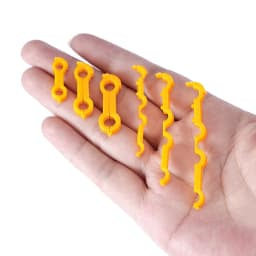 4/5/6mm Parrot Leg Corrector Nestling Leg Splint Rutin Chicken Budgie Cockatiel Eight Character Correction Ring Bird Supplies