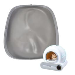 Tonepie Sandbox for Cat Accessories Maintenance Replaces the Bottom Mat with an Automatic Smart Self-Cleaning Cat Litter Box.
