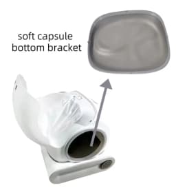 Tonepie Sandbox for Cat Accessories Maintenance Replaces the Bottom Mat with an Automatic Smart Self-Cleaning Cat Litter Box.
