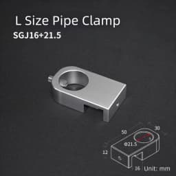 Portable Aquarium Water Tube Holder Multifunctional Aluminum Alloy Water Pipe Hose Mount Bracket Pipe Accessory Tube Fixed Clip