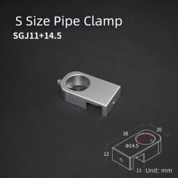 Portable Aquarium Water Tube Holder Multifunctional Aluminum Alloy Water Pipe Hose Mount Bracket Pipe Accessory Tube Fixed Clip