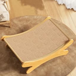 Cat Scratch Pad 2 in 1 Scratch Lounge Cat Bed Breathable Wear-Resistant Cat Lounge Bed Nest for Indoor Outdoor