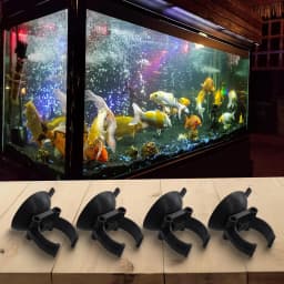 Secure Your Fish Tank Heater with these Reliable Replacement Suction Cups Pack of 48 Clips for Aquarium Thermostat