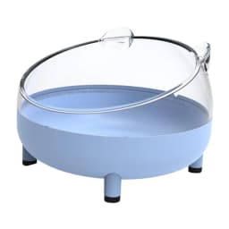 Beautiful Transparent For Mice Rabbit Pets Cage Toilet Hamster Bathroom Hamster Sand Bath Box Hamster Sand Bath Container