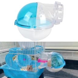 Bathroom Cage Box Pet Hamster Small Animal Bath Sand Room House Pets Hamster Mouse Small Animals Toilet For Hamster Mouse