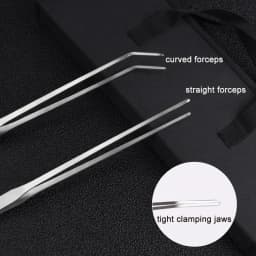 Aquarium Cleaning Tools Set Wave Scissors Tweezers Aquatic Plant Grass Trimming Stainless Fish Tank Tools Aquarium Accessories