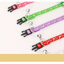 Personalized Cat Collar Pendant ID Engraving Name Tag Collar for Cat Necklace Puppy Kitten Bell Bow Tie Custom Small Dog Collar