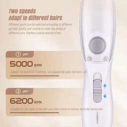 2-In-1 Hair Suction Pet Shaver, Dog Paw Trimmer, Cat Ear Trimmer, Low Noise, With Suction Electric Dog GroomerRechargeable USB