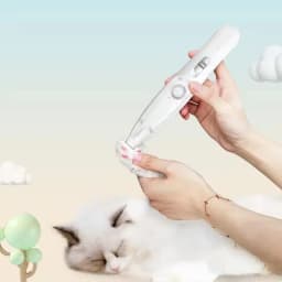 2-In-1 Hair Suction Pet Shaver, Dog Paw Trimmer, Cat Ear Trimmer, Low Noise, With Suction Electric Dog GroomerRechargeable USB