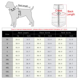 Pet Dog Jacket Warm Winter Clothes For Small Large Dogs Labrador Coat Windproof Waterproof Puppy Costume Vest With D-ring Pug