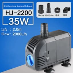 20/25/35/45/55/80/100/150W Multifunctional Submersible Pump Aquarium Fish Tank Water Pump Pond Flow Adjustable Filter Water Pump
