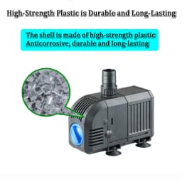 20/25/35/45/55/80/100/150W Multifunctional Submersible Pump Aquarium Fish Tank Water Pump Pond Flow Adjustable Filter Water Pump