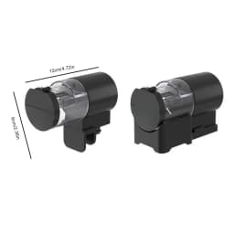 Automatic Fish Tank Feeder Digital Timer Food Dispenser For Aquarium Pond Turtle Intelligent Control Vacation Feeding Device