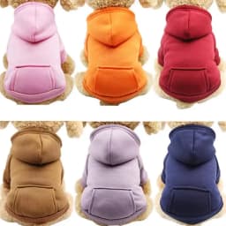 Winter Dog Hoodies Sweatshirt Jacket for Small and Medium Dog Pet Coat Puppy Clothes Chihuahuas Bulldog Costume Puppy Pet Autumn