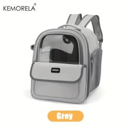 Large Capacity Breathable Mesh Portable Foldable Pet Carrier Backpack for Dog and Cat Outdoor Travel Camping Hiking Supplies