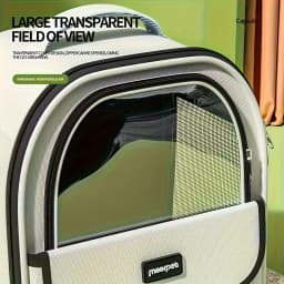 Large Capacity Breathable Mesh Portable Foldable Pet Carrier Backpack for Dog and Cat Outdoor Travel Camping Hiking Supplies