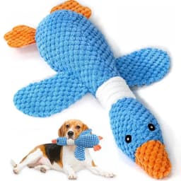 New Pineapple Velvet Goose Dog Toy Cat Toy Pet Double Color Goose Tough Bite Chew Plush Sound Toy Pet Supplies