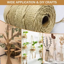 20M Natural Sisal Rope Cat Scratcher Rope Tree Scratching DIY Toy Paw Claw Furniture Protector Scratching Post Cat Accessories