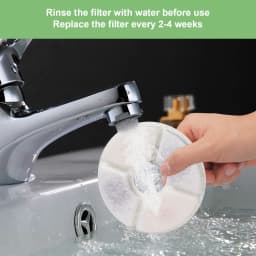 Cat Water Fountain Filter Replacement,4/8/12pcs Round Carbon Filters Set for Automatic Pet Fountain Multiple Filtration System