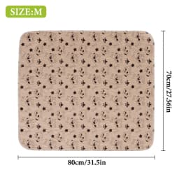 1Pc Puppy Pads With Pheromones, Washable PuppyPad Pee Pads, Ultra-Durable 4-Layer Leak-Proof Training Mats With Non-Slip Bottom