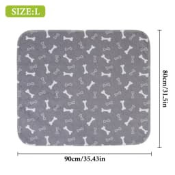 1Pc Puppy Pads With Pheromones, Washable PuppyPad Pee Pads, Ultra-Durable 4-Layer Leak-Proof Training Mats With Non-Slip Bottom