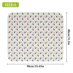1Pc Puppy Pads With Pheromones, Washable PuppyPad Pee Pads, Ultra-Durable 4-Layer Leak-Proof Training Mats With Non-Slip Bottom