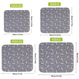 1Pc Puppy Pads With Pheromones, Washable PuppyPad Pee Pads, Ultra-Durable 4-Layer Leak-Proof Training Mats With Non-Slip Bottom