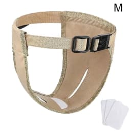 With 3 Cotton Pads Female Dog Panties Easy To Wear Washable Dog Physiological Nappies Breathable Adjustable