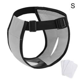 With 3 Cotton Pads Female Dog Panties Easy To Wear Washable Dog Physiological Nappies Breathable Adjustable