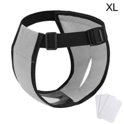 With 3 Cotton Pads Female Dog Panties Easy To Wear Washable Dog Physiological Nappies Breathable Adjustable