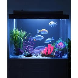 Aquarium Fish Tank Decorations with Fluorescence Effect Silicone Glow Artificial Ornament Coral Reef Plants for Aquarium Fish