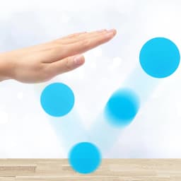 12-24PCS/Pack Assorted Solid Color Bouncing Ball Elasticity Chasing Game Prop Suitable for Cat Dog Indoor Outdoor Pet Favors ZYF