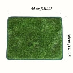 Reusable Dog Toilet Dog Lawn Carpet: Artificial Grass Rug for Dog, Dog Toilet, Training Mat, Dog Toilet for Balcony Patio Garden