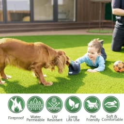 Reusable Dog Toilet Dog Lawn Carpet: Artificial Grass Rug for Dog, Dog Toilet, Training Mat, Dog Toilet for Balcony Patio Garden