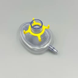 PVC Anesthesia Masks and Disposable Sterile Resuscitation Masks Suitable for Newborn and Animals of All Ages, Sizes NO.1-NO.6