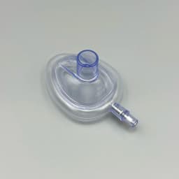 PVC Anesthesia Masks and Disposable Sterile Resuscitation Masks Suitable for Newborn and Animals of All Ages, Sizes NO.1-NO.6