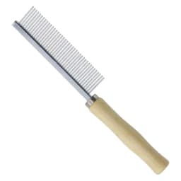 1Pcs Pet Wooden Handle Comb Cats/Dogs Stainless Steel Beauty Comb Pet Hair Removal Cleaning Tool Portable Dog Massage Accessory