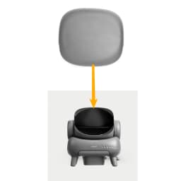 Silicone pad For Neakasa M1 Smart Toilet Tray Box Automatic Self cleaning Cat Litter Box Sandbox Replaced Accessories