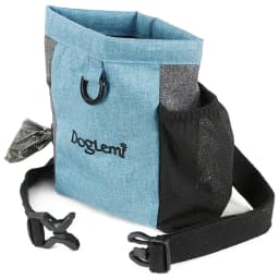 Dog Treat Bag Pet Snack Pouch with Waist Belt Training Walking Portable Outdoor Walking Dog Snack Bag Pet Storage Waist Pack