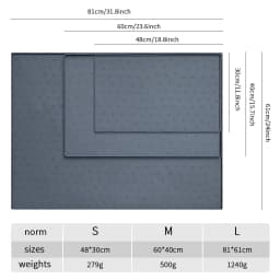 Pet Supplies Silicone Pet Mat Floor Mat Non-slip Waterproof Cat and Dog Feeding Mat Placement Mat Splash-proof Cat Litter Mat