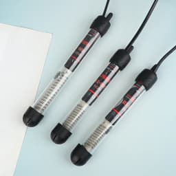 【EU Plug Adjustable Temperature Thermostat Heater Rod Glass Aquarium Heater 25-300W Submersible Fish Tank Water Heating Rod】