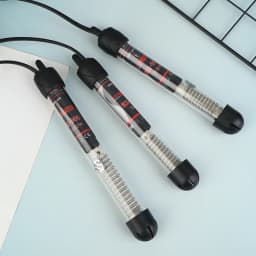 【EU Plug Adjustable Temperature Thermostat Heater Rod Glass Aquarium Heater 25-300W Submersible Fish Tank Water Heating Rod】