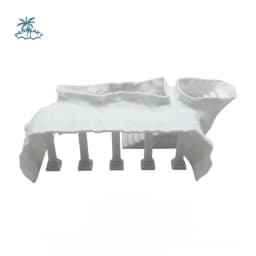 3D Printing Fish Tank Cave Simulated Viewing Ports Aquarium Cave Tunnel Natural Landscapes Plastic Fish Hiding Shelter Amphibian