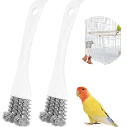 Bird Poop Remover Cleaning Brush Sanitary Cage Tool for Budgies Cockatiels Parrot Accessories NYPFJ01