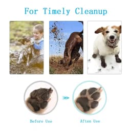 Dog Paw Cleaner Cup Soft Silicone Combs Portable Outdoor Pet Foot Washer Paw Clean Brush Quickly Wash Foot Cleaning Bucket