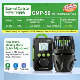 Jebao Jecod GMP Series Cordless Aquarium Vario Wavemaker Pump WIFI/BT APP Controlled for Marine Coral Reef Fish Tank
