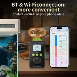 Jebao Jecod GMP Series Cordless Aquarium Vario Wavemaker Pump WIFI/BT APP Controlled for Marine Coral Reef Fish Tank
