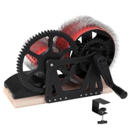 Mini Hand-Cranked Wool Combing Machine Fiber Blending Tool for Yarn Spinning Felting