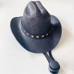 1 Charming Mini Pet Cowboy Hat - Perfect for Small Dogs and Cats, Ideal for Holiday Outings with Pets